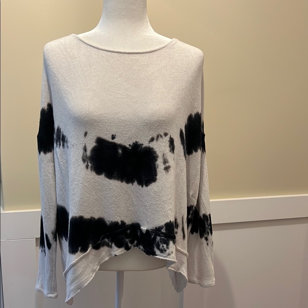 Tie Dye Twist Back Top